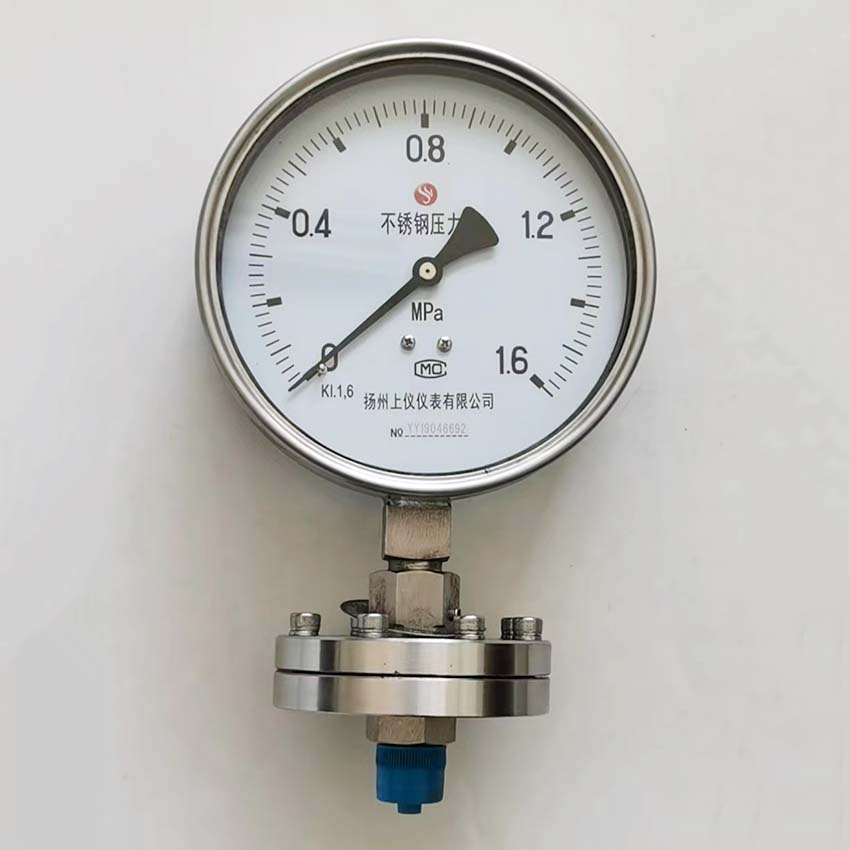 螺紋(wen)隔膜壓力(li)表